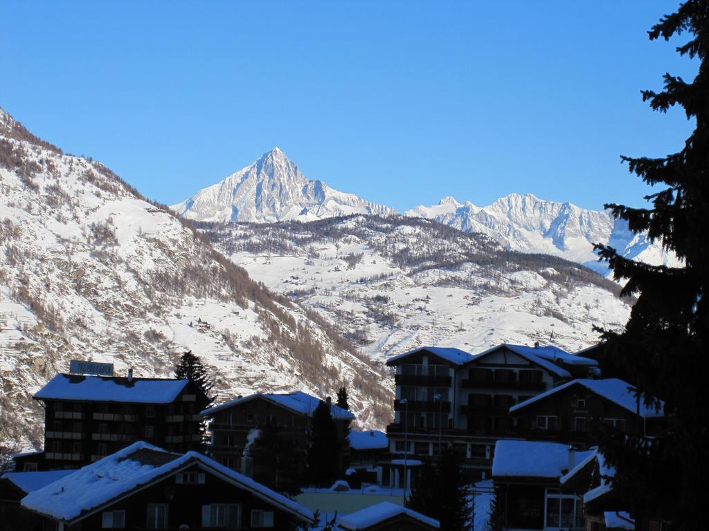 Appartamento Haus Waldheim Grächen Esterno foto