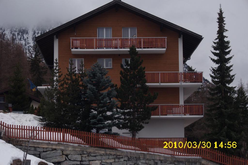 Appartamento Haus Waldheim Grächen Esterno foto