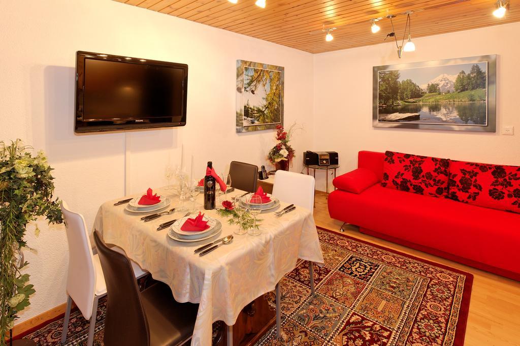 Appartamento Haus Waldheim Grächen Camera foto